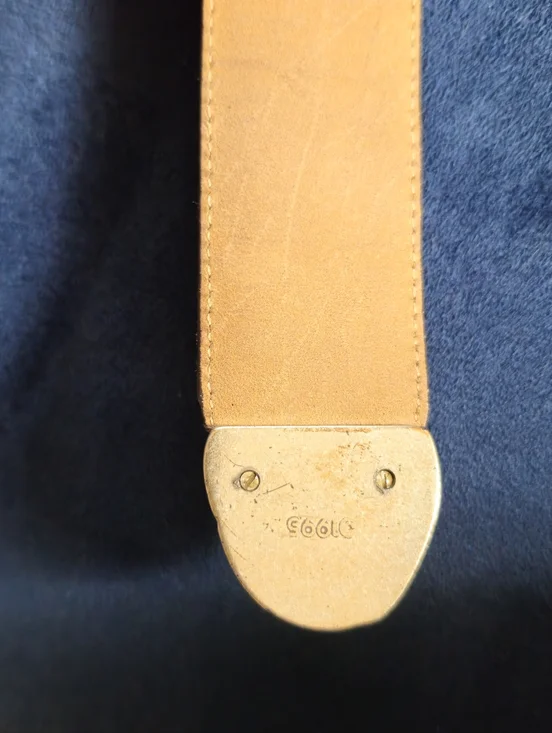 Vintage Brighton Museum Collection Noahs Arclk Brown Leather Belt 1995 - Picture 3 of 8